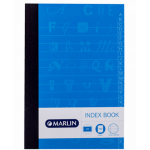 Marlin A5 Hard Cover Index Book A - Z  - 192 Page